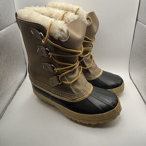 Sorel Women's Winter Boots - Black and Tan